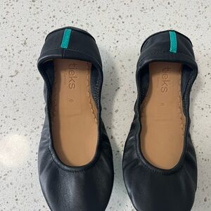 Tieks Black Ballet Flats 6